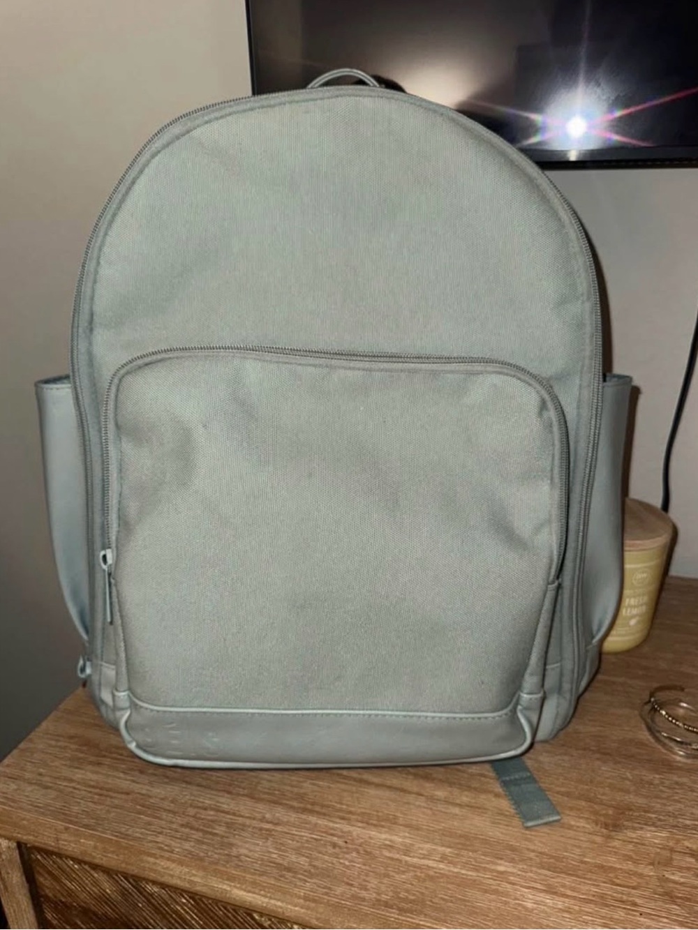 BEIS Light teal Everyday Backpack